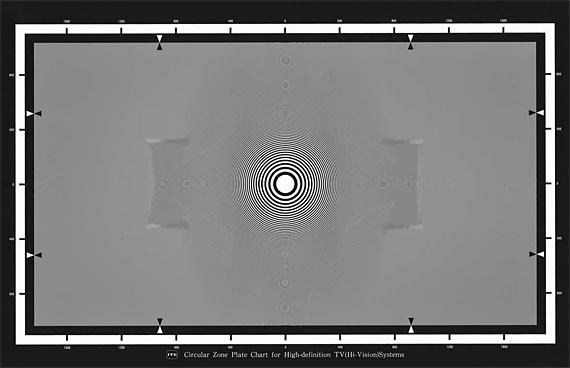 ITE高清晰度電視系統(tǒng)圓形區(qū)域測試圖